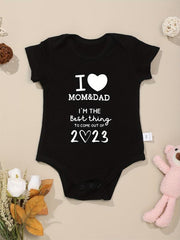 Baby Girls Casual Romper I m The Thing Print