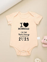 Baby Girls Casual Romper I m The Thing Print