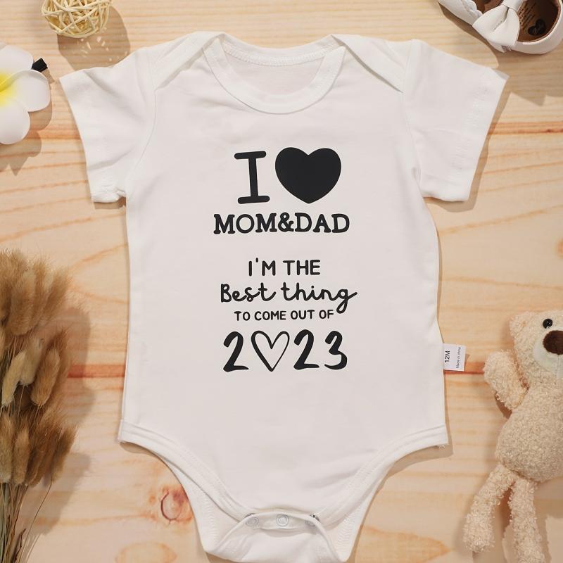 Baby Girls Casual Romper I m The Thing Print