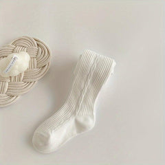 Girls Knit Leggings Baby Children Tights Pants Stockings