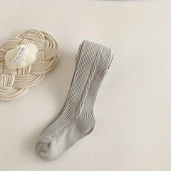 Girls Knit Leggings Baby Children Tights Pants Stockings