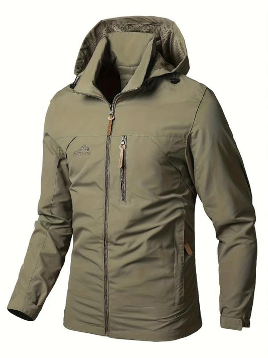 Men's Waterproof Windproof Hooded Jackets - Outdoor Sports Jacket