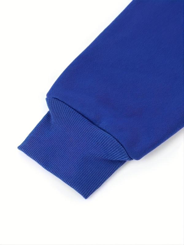 Men's Zip Up Hoodie Raglan Sleeves Casual Loose Fit