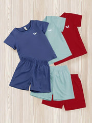 Boys 3pc Pigeon Shorts & T-shirt Set
