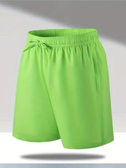 Men's Quick Dry Shorts Lightweight Summer Elastic Waist