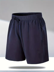 Men's Quick Dry Shorts Lightweight Summer Elastic Waist