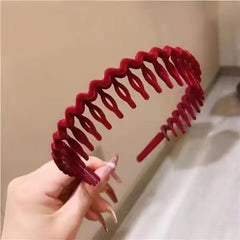 Girls Headband With Combs Non slip Hairband Head Hoops Hair Accessories