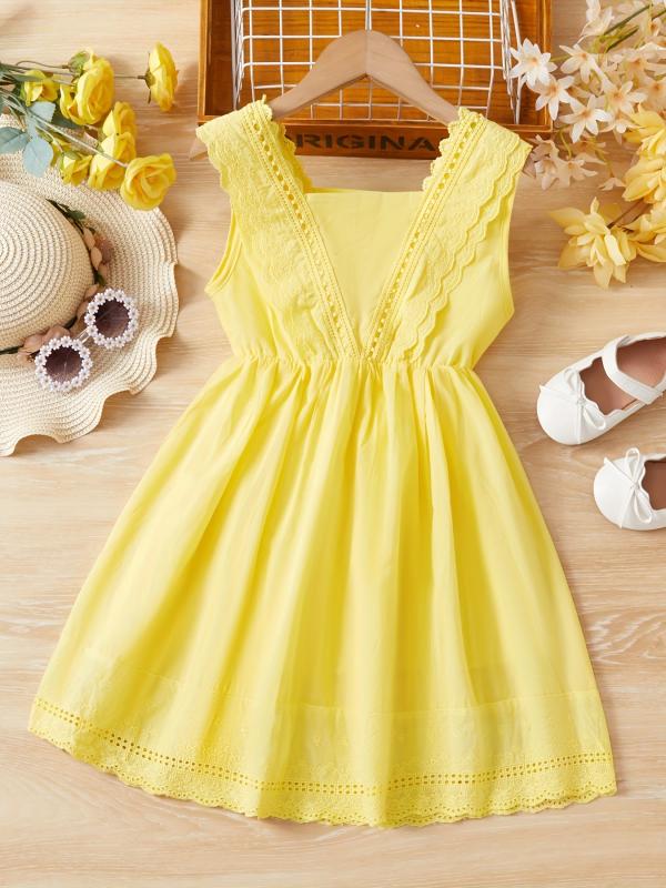 Girls Lace Dress Kids Summer Clothes