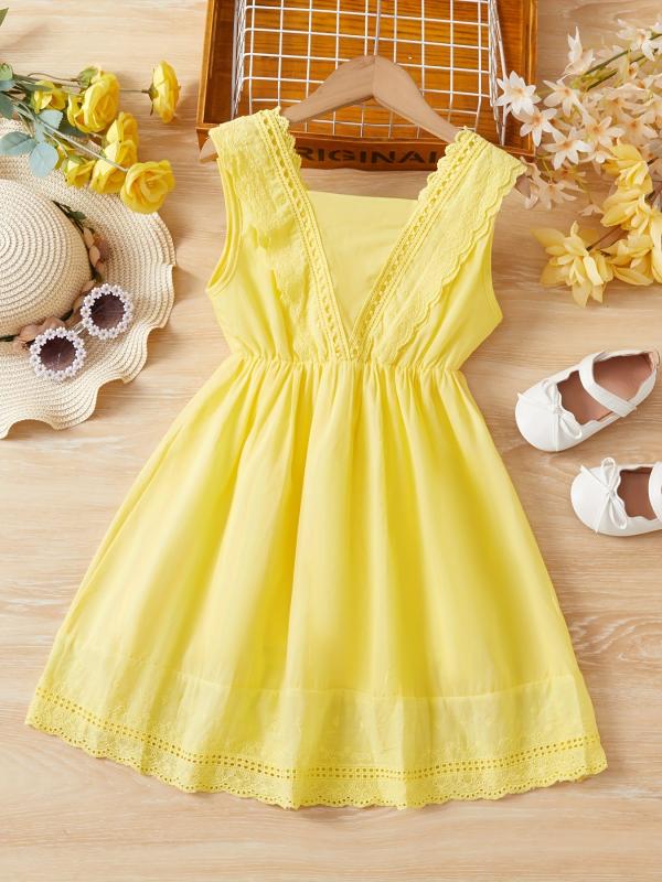 Girls Lace Dress Kids Summer Clothes