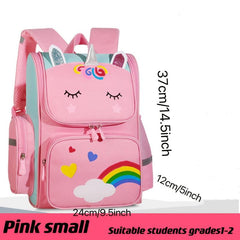 Schoolbags Backpack for Middle School Students 6-12 Years Old