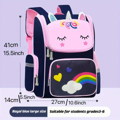 Schoolbags Backpack for Middle School Students 6-12 Years Old