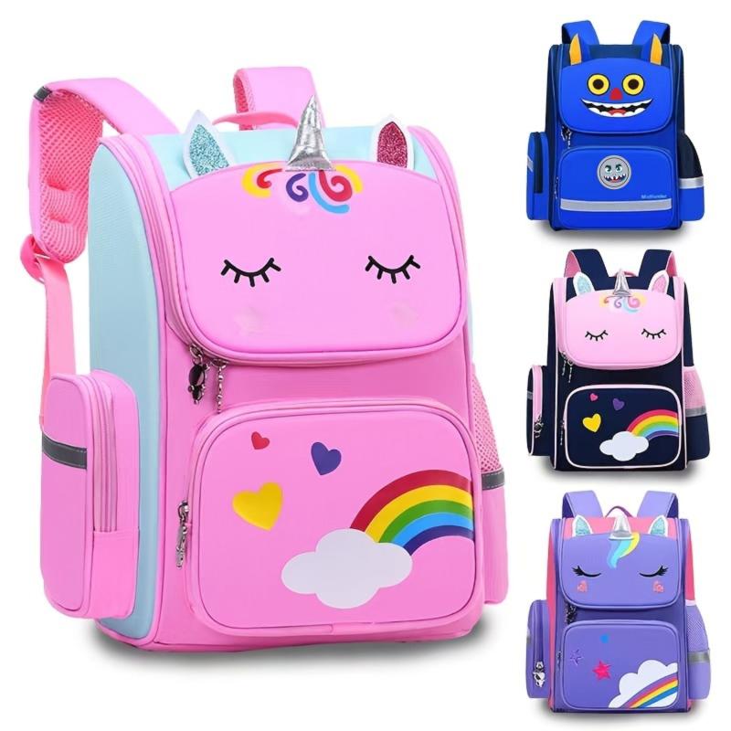 Schoolbags Backpack for Middle School Students 6-12 Years Old