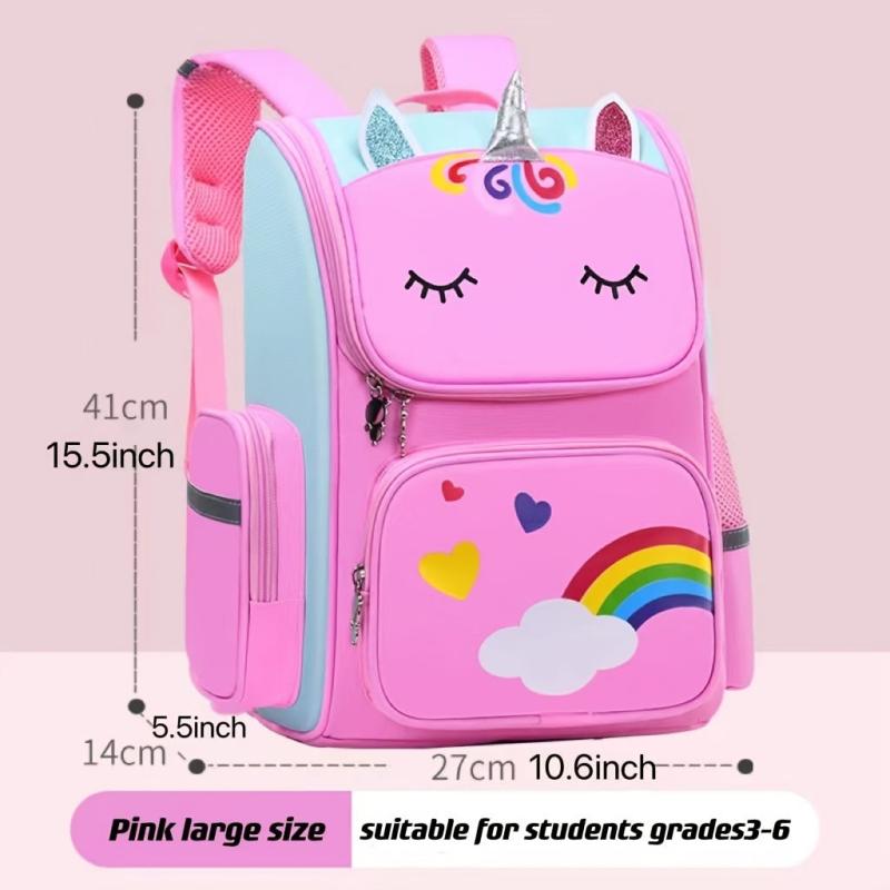 Schoolbags Backpack for Middle School Students 6-12 Years Old