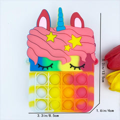 Animal Silicone Bag Messenger Coin Purse For Kids