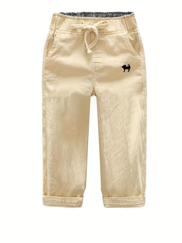 Boys Animal Cotton Shorts Drawstring Waist Summer Kids Clothes