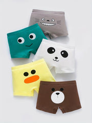 Toddler Boys Boxer Briefs Cotton Kids Underwear Pack Of 5