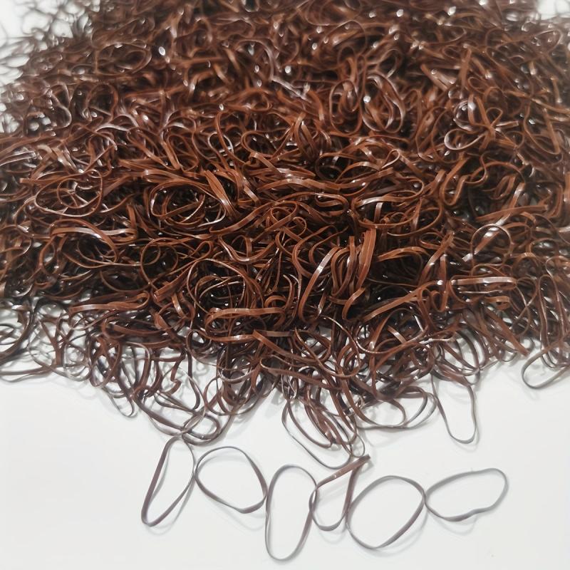 1000 Mini Rubber Bands Soft Elastic Bands for Kid Hair Braids