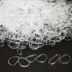 1000 Mini Rubber Bands Soft Elastic Bands for Kid Hair Braids