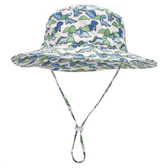 Summer Baby Sun Hat with Neck Ear Cover Anti UV Kids Beach Caps Bucket Cap