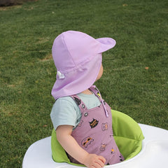 Toddler Solid Bucket Hat Sunscreen Adjustable Wide Brim Beach Basin Hat
