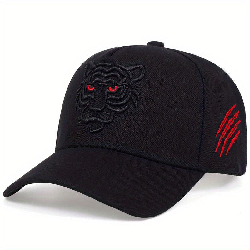 Men's Tiger Head Baseball Cap