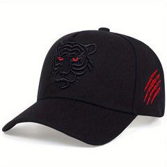 Men's Tiger Head Baseball Cap