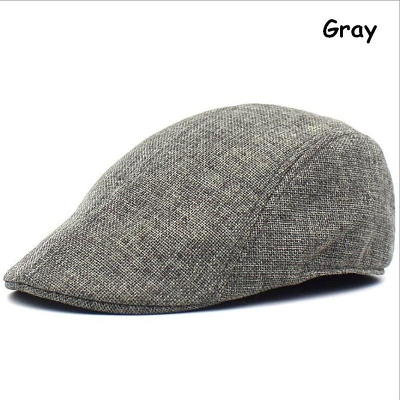 British Classic Flat Sunshade Wool Cap