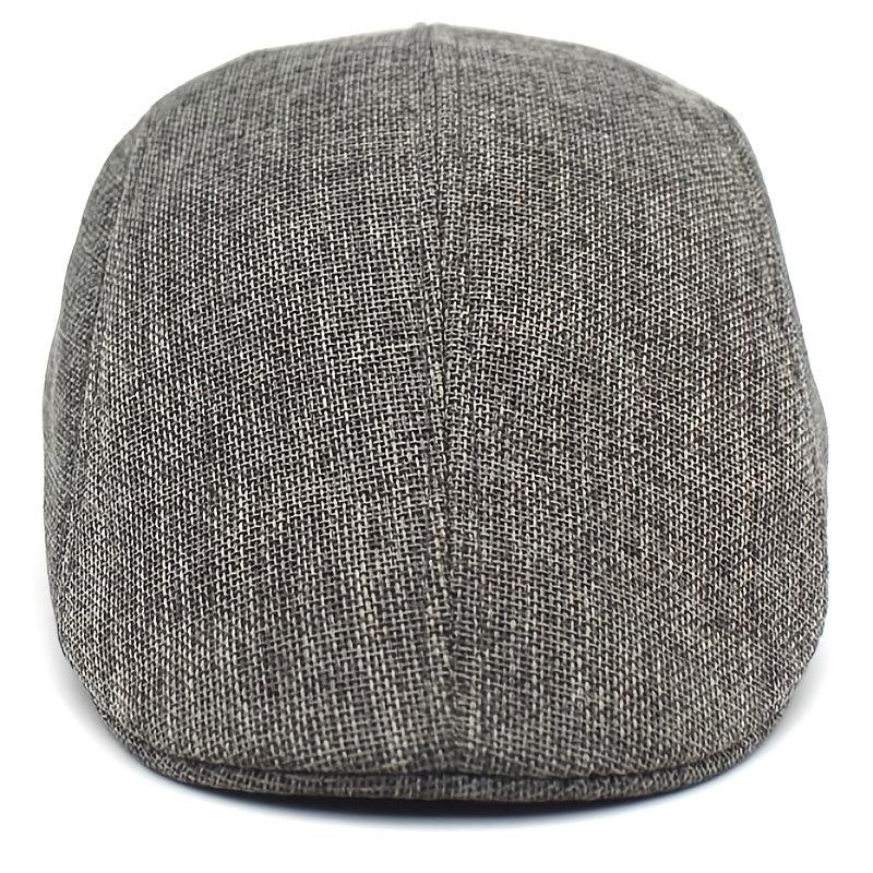 British Classic Flat Sunshade Wool Cap