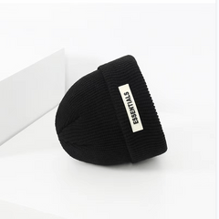 Men's Novelty Wool Beanie Autumn Winter Knitted Hat Warm Coldproof