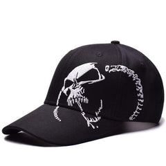 Men's Skull Embroidered Baseball Cap