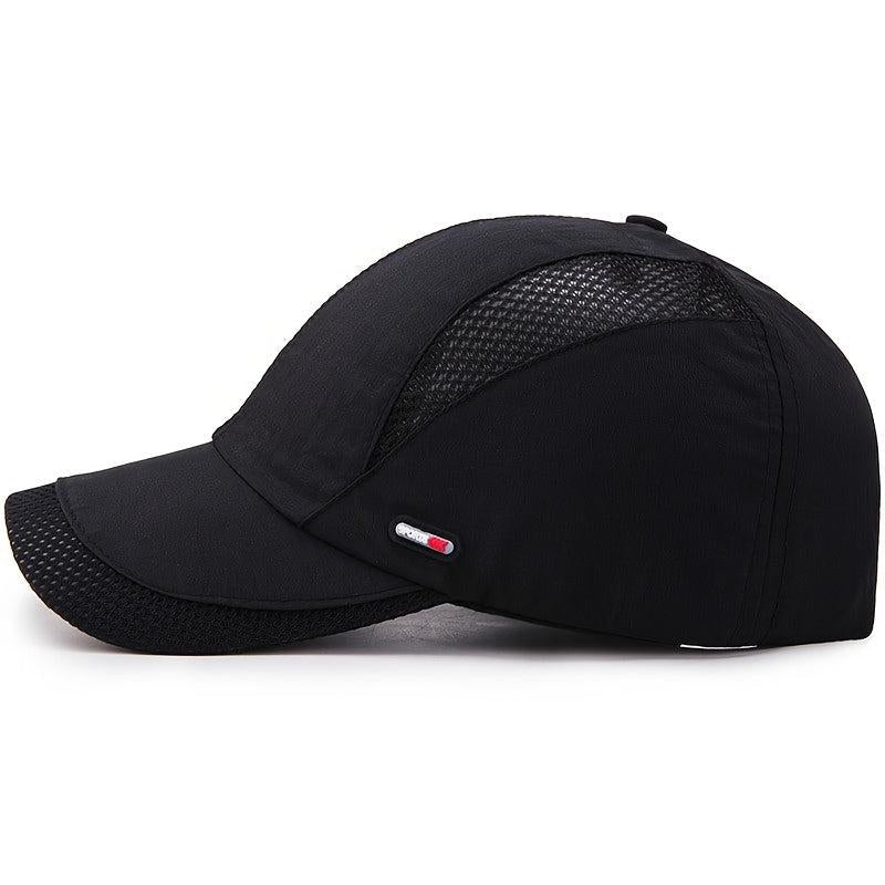 Men's Baseball Cap Cotton Blends Outdoor All Match Hat Accessory