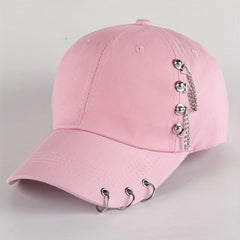 Unisex Cotton K-pop Baseball Cap for Outdoor