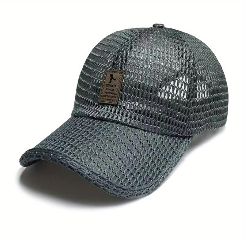 Men's Adjustable Baseball Cap for Running and Outdoor Activities