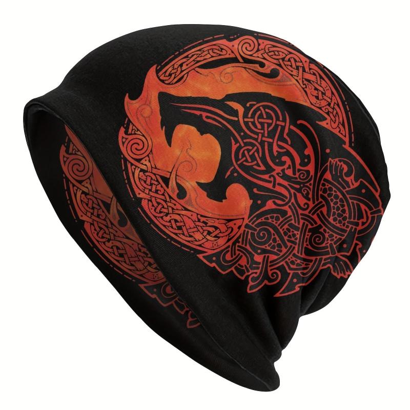 FENRIR LOKI'S SON Wolf Romantic Bonnet Viking Double Layer Hat