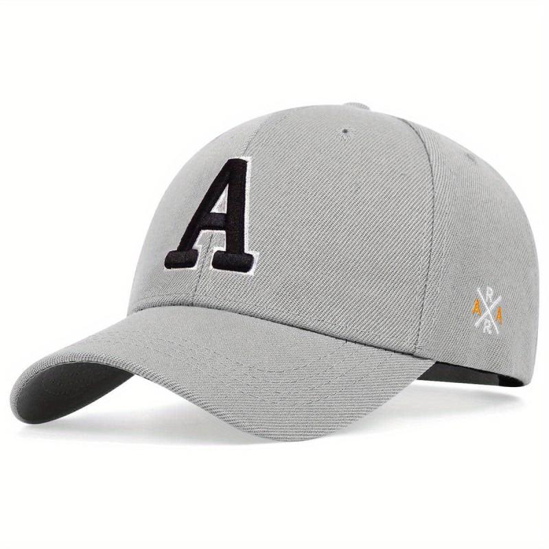 Embroidery Baseball Cap Solid Casual Sports Hat Sunscreen Dad Hats