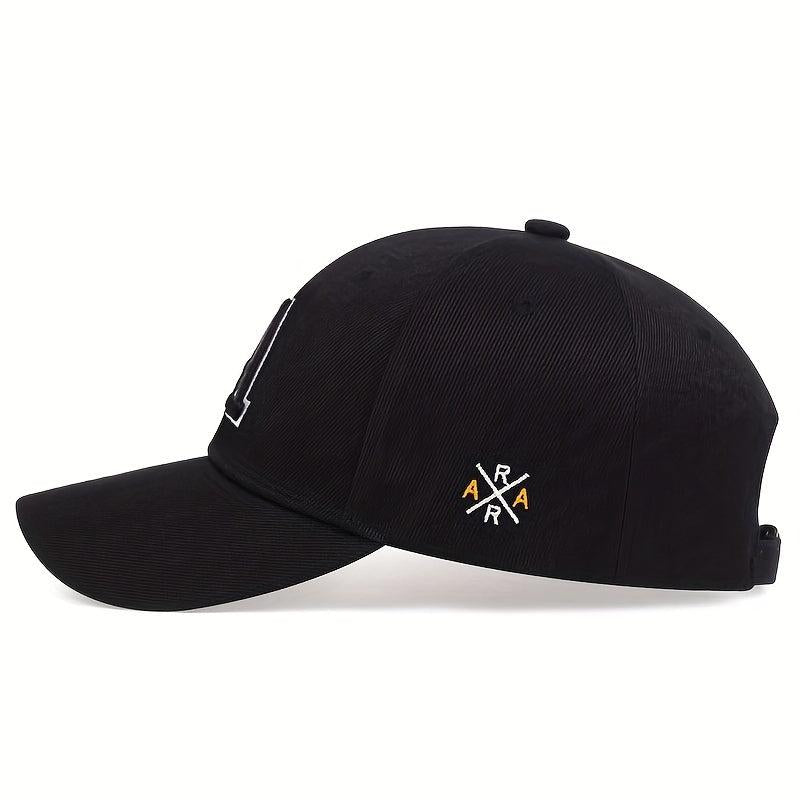 Embroidery Baseball Cap Solid Casual Sports Hat Sunscreen Dad Hats