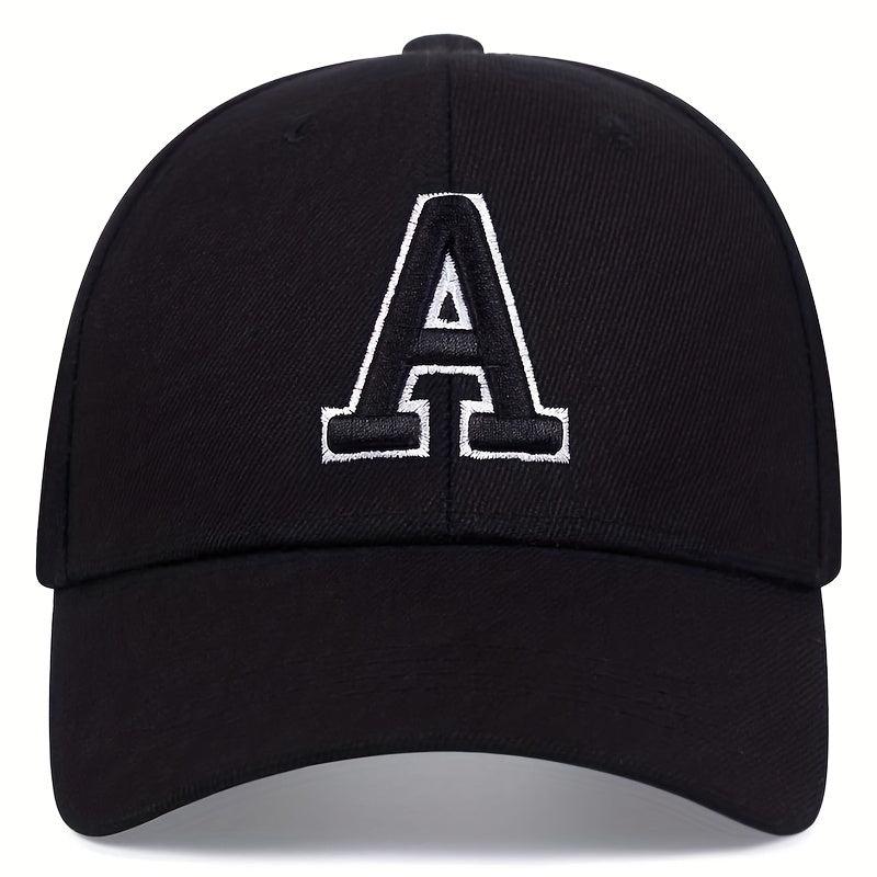 Embroidery Baseball Cap Solid Casual Sports Hat Sunscreen Dad Hats