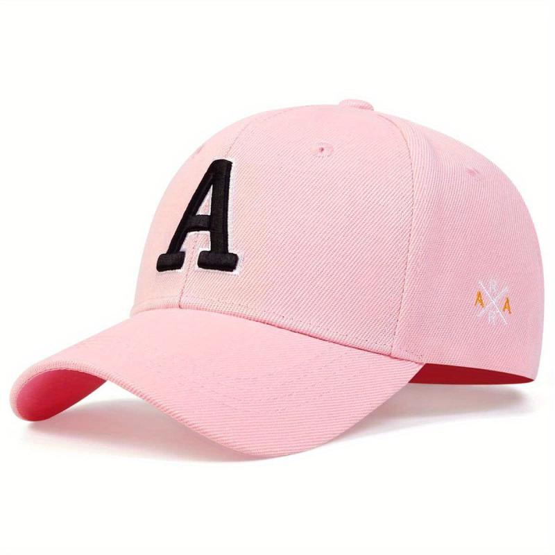Embroidery Baseball Cap Solid Casual Sports Hat Sunscreen Dad Hats