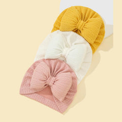 3-Pack Baby Bow Hats