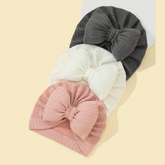 3-Pack Baby Bow Hats