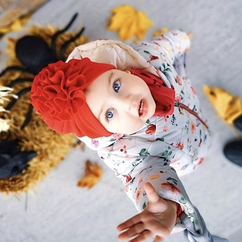 Baby Flower Turban Hats for Newborns