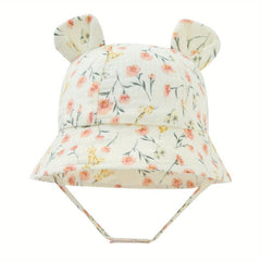 Baby Girl Sun Hat, Pack of 1 Baby Ears Hat
