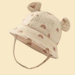 Baby Girl Sun Hat, Pack of 1 Baby Ears Hat