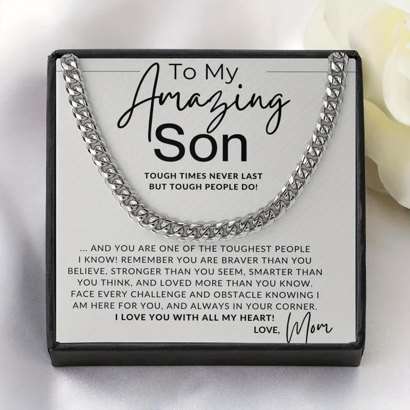 Girls Boys Teen Chain Necklace Decorative Accessories Gift For Son