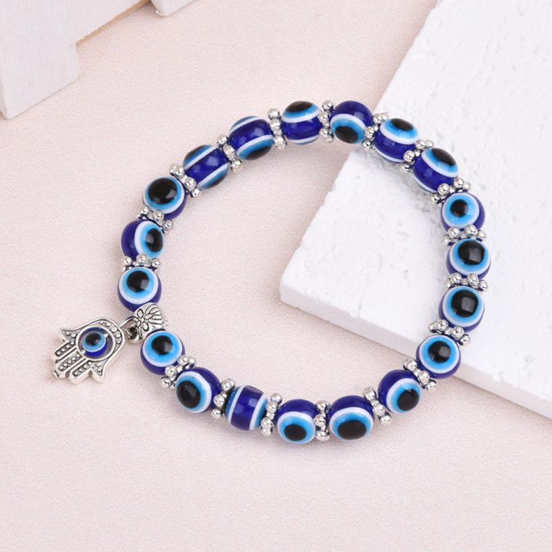 Vintage Devil's Eye Stretch Bracelet