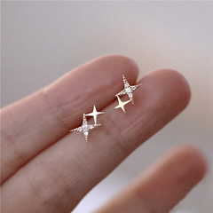 Girls Teen Charm Star Earrings Jewelry Accessories For Gift Party