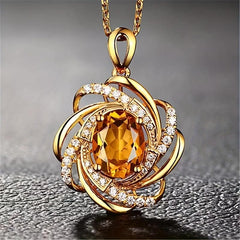 Sunflower Pendant Necklace & Jewelry Accessories for Women Girls