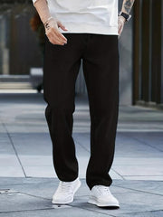 Men's Distressed Jeans Casual Street Style Denim Pants