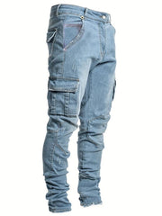 Men's Skinny Jeans For Autumn And Winter