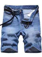 Men's Classic Denim Shorts for Summer